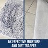 image:imageMuddy Mat  Chenille Bathroom Rugs Quick Dry Microfiber Mats Non Slip Washable Extra Thick Soft and Highly Absorbent Bath Mats for Bathroom Kitchen and Shower Floor  White 35x59White