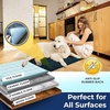 image:imageMuddy Mat  Chenille Bathroom Rugs Quick Dry Microfiber Mats Non Slip Washable Extra Thick Soft and Highly Absorbent Bath Mats for Bathroom Kitchen and Shower Floor  White 35x59Atlantic Blue