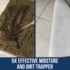 image:imageMuddy Mat  Chenille Bathroom Rugs Quick Dry Microfiber Mats Non Slip Washable Extra Thick Soft and Highly Absorbent Bath Mats for Bathroom Kitchen and Shower Floor  White 35x59Beige