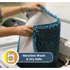image:imageMuddy Mat  Super Water Absorbent Door Mat Indoor Microfiber Quick Dry Chenille Entryway Rug Slip Resistant Front Door Mat Indoor Mats for Entryway Machine Washable Pet Rug Sky Blue 19x30