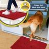 image:imageMuddy Mat  Super Water Absorbent Door Mat Indoor Microfiber Quick Dry Chenille Entryway Rug Slip Resistant Front Door Mat Indoor Mats for Entryway Machine Washable Pet Rug Red 30x19