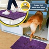 image:imageMuddy Mat  Super Water Absorbent Door Mat Indoor Microfiber Quick Dry Chenille Entryway Rug Slip Resistant Front Door Mat Indoor Mats for Entryway Machine Washable Pet Rug Purple 24x60