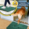 image:imageMuddy Mat  Super Water Absorbent Door Mat Indoor Microfiber Quick Dry Chenille Entryway Rug Slip Resistant Front Door Mat Indoor Mats for Entryway Machine Washable Pet Rug Dark Green 30x19