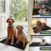 image:imageMuddy Mat  Super Water Absorbent Door Mat Indoor Microfiber Quick Dry Chenille Entryway Rug Slip Resistant Front Door Mat Indoor Mats for Entryway Machine Washable Pet Rug Black XXL 60X48