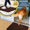 image:imageMuddy Mat  Super Water Absorbent Door Mat Indoor Microfiber Quick Dry Chenille Entryway Rug Slip Resistant Front Door Mat Indoor Mats for Entryway Machine Washable Pet Rug Brown 30x19