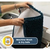 image:imageMuddy Mat  Super Water Absorbent Door Mat Indoor Microfiber Quick Dry Chenille Entryway RugSlip Resistant Front Door MatIndoor Mats for EntrywayMachine Washable Pet Rug Atlantic Blue 24x120