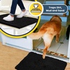 image:imageMuddy Mat 2 in 1 Bundle Absorbent Microfiber Door Mat Black Medium 30X19 amp Rug Heavy Duty NonSlip Corner Pad Pack of 4 DoubleSided Adhesive Pad for Corners  Ultimate Floor Protection Combo