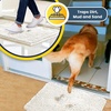 image:imageMuddy Mat 2Piece Set ASSEENONTV Highly Absorbent Microfiber Dog Door Mat and Pet Rug Non Slip Thick Washable Area Mat Soft Chenille for Kitchen Bathroom Bedroom and Outdoor White Small amp Medium