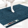image:imageMuddy Mat 2in1 Set Atlantic Blue Medium30X19 Microfiber NonSlip Washable amp Highly Absorbent Chenille Dog Door Mat with Wizz Stain amp Odor RemoverUltimate Pet Cleanup Combo for Pristine Homes
