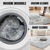 image:imageMuddy Mat Admiral 2ft x 3ft Washable Muddy Carpet for Living Room Bedroom amp Dining Room  Modern Soft Low Pile Non Slip Carpet  Pet Friendly Waterproof Foldable Area Rugs for HomeAzure