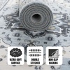 image:imageMuddy Mat Admiral 2ft x 3ft Washable Muddy Carpet for Living Room Bedroom amp Dining Room  Modern Soft Low Pile Non Slip Carpet  Pet Friendly Waterproof Foldable Area Rugs for HomeAzure