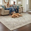 image:imageMuddy Mat Admiral 2ft x 3ft Washable Muddy Carpet for Living Room Bedroom amp Dining Room  Modern Soft Low Pile Non Slip Carpet  Pet Friendly Waterproof Foldable Area Rugs for HomeTuscany