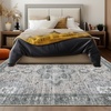 image:imageMuddy Mat Admiral 2ft x 3ft Washable Muddy Carpet for Living Room Bedroom amp Dining Room  Modern Soft Low Pile Non Slip Carpet  Pet Friendly Waterproof Foldable Area Rugs for HomeBluebell