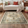 image:imageMuddy Mat Admiral 2ft x 3ft Washable Muddy Carpet for Living Room Bedroom amp Dining Room  Modern Soft Low Pile Non Slip Carpet  Pet Friendly Waterproof Foldable Area Rugs for HomeFloral