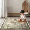 image:imageMuddy Mat Admiral 2ft x 3ft Washable Muddy Carpet for Living Room Bedroom amp Dining Room  Modern Soft Low Pile Non Slip Carpet  Pet Friendly Waterproof Foldable Area Rugs for HomeFloral