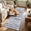 image:imageMuddy Mat Admiral 2ft x 3ft Washable Muddy Carpet for Living Room Bedroom amp Dining Room  Modern Soft Low Pile Non Slip Carpet  Pet Friendly Waterproof Foldable Area Rugs for HomeGreyline