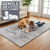 image:imageMuddy Mat Admiral 2ft x 3ft Washable Muddy Carpet for Living Room Bedroom amp Dining Room  Modern Soft Low Pile Non Slip Carpet  Pet Friendly Waterproof Foldable Area Rugs for HomeFrostbell