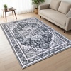 image:imageMuddy Mat Admiral 2ft x 3ft Washable Muddy Carpet for Living Room Bedroom amp Dining Room  Modern Soft Low Pile Non Slip Carpet  Pet Friendly Waterproof Foldable Area Rugs for HomeOnyx