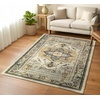 image:imageMuddy Mat Admiral 2ft x 3ft Washable Muddy Carpet for Living Room Bedroom amp Dining Room  Modern Soft Low Pile Non Slip Carpet  Pet Friendly Waterproof Foldable Area Rugs for HomeFloral