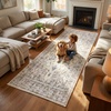 image:imageMuddy Mat Admiral 2ft x 3ft Washable Muddy Carpet for Living Room Bedroom amp Dining Room  Modern Soft Low Pile Non Slip Carpet  Pet Friendly Waterproof Foldable Area Rugs for HomeTuscany