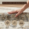 image:imageMuddy Mat Admiral 2ft x 3ft Washable Muddy Carpet for Living Room Bedroom amp Dining Room  Modern Soft Low Pile Non Slip Carpet  Pet Friendly Waterproof Foldable Area Rugs for HomeTuscany