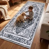 image:imageMuddy Mat Admiral 2ft x 3ft Washable Muddy Carpet for Living Room Bedroom amp Dining Room  Modern Soft Low Pile Non Slip Carpet  Pet Friendly Waterproof Foldable Area Rugs for HomeOnyx