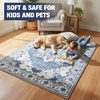 image:imageMuddy Mat Admiral 2ft x 3ft Washable Muddy Carpet for Living Room Bedroom amp Dining Room  Modern Soft Low Pile Non Slip Carpet  Pet Friendly Waterproof Foldable Area Rugs for HomeNavybell
