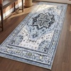 image:imageMuddy Mat Admiral 2ft x 3ft Washable Muddy Carpet for Living Room Bedroom amp Dining Room  Modern Soft Low Pile Non Slip Carpet  Pet Friendly Waterproof Foldable Area Rugs for HomeAzure