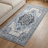 image:imageMuddy Mat Admiral 2ft x 3ft Washable Muddy Carpet for Living Room Bedroom amp Dining Room  Modern Soft Low Pile Non Slip Carpet  Pet Friendly Waterproof Foldable Area Rugs for HomeAzure