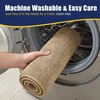image:imageMuddy Mat CloudStep Bathroom Rugs Non Slip Bath Mats for Bathroom Super Absorbent Memory Foam Chenille Quick Dry Machine Washable Thick Toilet Rug for Shower Tub and Floor Black 2ft x 3ftBeige