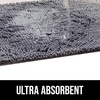 image:imageMuddy Mat Dog Blanket  Chenille Water Absorption Blanket for Bed amp Couch Cover for Dogs Washable AntiSlip Soft and Durable Furniture Protector for Dogs  Beige 48x56Grey