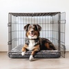 image:imageMuddy Mat Dog Crate Bed mat Comfortable Dog Pillow Crate Bed for Large Medium Small Dogs and Cats Ultra Soft amp Relaxing Washable amp Dryer Safe Chenille Material  Grey Large 28x42Medium 23x36