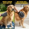 image:imageMuddy Mat Dog Washing Gloves  DualSided Pet Grooming Mitt with TPR Brush amp Chenille Microfiber  Dog Wash Mitt for Bathing Drying amp Dirt Removal  Pet Bath Gloves for All Coat Types