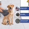 image:imageMuddy Mat Doggy Dryer Highly Absorbent Microfiber Washable Dog Shammy Quick Drying Towel Absorber  Extra Soft Plush Wrap Chenille Bath Towels to Dry Soggy Large Pets amp Small PuppyGrey 13x31Grey