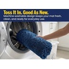 image:imageMuddy Mat Fluffy Bathroom Rugs 2 Piece Set Soft Absorbent Microfiber Bath Mats Non Slip Quick Dry Machine Washable for Floor Tub Shower amp Toilet Grey 20x30  20x20 UShapedNavy Blue