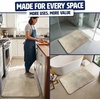 image:imageMuddy Mat Memory Foam Bath Mat  Velvet Soft Non Slip Bathroom Rugs Thick Absorbent Bath Rugs Washable Bath Mat for Bathroom Floor and Shower Grey 2ft x 3ftBeige
