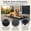 image:imageMuddy Mat Meshy Mat Door Mat HeavyDuty QuickDry Floor Mat Sand amp Dirt Trapper for Indoor amp Outdoor Ideal for Entrance MudroomsPatios amp GaragesLowProfileNonSlipWashable Box 16x24x04Frame Black