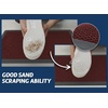 image:imageMuddy Mat Meshy Mat Door Mat HeavyDuty QuickDry Floor Mat Sand amp Dirt Trapper for Indoor amp Outdoor Ideal for Entrance MudroomsPatios amp GaragesLowProfileNonSlipWashable Blue 48x72x04Red