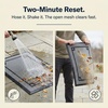 image:imageMuddy Mat Meshy Mat Door Mat HeavyDuty QuickDry Floor Mat Sand amp Dirt Trapper for Indoor amp Outdoor Ideal for Entrance MudroomsPatios amp GaragesLowProfileNonSlipWashable Box 16x24x04Border