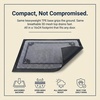 image:imageMuddy Mat Meshy Mat Door Mat HeavyDuty QuickDry Floor Mat Sand amp Dirt Trapper for Indoor amp Outdoor Ideal for Entrance MudroomsPatios amp GaragesLowProfileNonSlipWashable Box 16x24x04Border