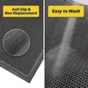 image:imageMuddy Mat Meshy Mat Door Mat HeavyDuty QuickDry Floor Mat Sand amp Dirt Trapper for Indoor amp Outdoor Ideal for Entrance MudroomsPatios amp GaragesLowProfileNonSlipWashable Blue 48x72x04Black
