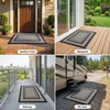 image:imageMuddy Mat Meshy Mat Door Mat HeavyDuty QuickDry Floor Mat Sand amp Dirt Trapper for Indoor amp Outdoor Ideal for Entrance MudroomsPatios amp GaragesLowProfileNonSlipWashable Box 16x24x04Box
