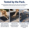image:imageMuddy Mat Meshy Mat Door Mat HeavyDuty QuickDry Floor Mat Sand amp Dirt Trapper for Indoor amp Outdoor Ideal for Entrance MudroomsPatios amp GaragesLowProfileNonSlipWashable Box 16x24x04Stripe Black