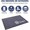 image:imageMuddy Mat Meshy Mat Door Mat HeavyDuty QuickDry Floor Mat Sand amp Dirt Trapper for Indoor amp Outdoor Ideal for Entrance MudroomsPatios amp GaragesLowProfileNonSlipWashable Box 16x24x04Paw