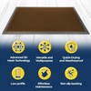 image:imageMuddy Mat Meshy Mat Door Mat HeavyDuty QuickDry Floor Mat Sand amp Dirt Trapper for Indoor amp Outdoor Ideal for Entrance MudroomsPatios amp GaragesLowProfileNonSlipWashable Blue 48x72x04Orange