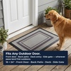 image:imageMuddy Mat Meshy Mat Door Mat HeavyDuty QuickDry Floor Mat Sand amp Dirt Trapper for Indoor amp Outdoor Ideal for Entrance MudroomsPatios amp GaragesLowProfileNonSlipWashable Box 16x24x04Box