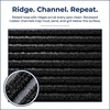 image:imageMuddy Mat Meshy Mat Door Mat HeavyDuty QuickDry Floor Mat Sand amp Dirt Trapper for Indoor amp Outdoor Ideal for Entrance MudroomsPatios amp GaragesLowProfileNonSlipWashable Box 16x24x04Stripe Black