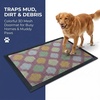 image:imageMuddy Mat Meshy Mat Door Mat HeavyDuty QuickDry Floor Mat Sand amp Dirt Trapper for Indoor amp Outdoor Ideal for Entrance MudroomsPatios amp GaragesLowProfileNonSlipWashable Box 16x24x04Leaf