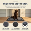 image:imageMuddy Mat Meshy Mat Door Mat HeavyDuty QuickDry Floor Mat Sand amp Dirt Trapper for Indoor amp Outdoor Ideal for Entrance MudroomsPatios amp GaragesLowProfileNonSlipWashable Box 16x24x04Border