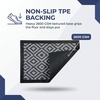 image:imageMuddy Mat Meshy Mat Door Mat HeavyDuty QuickDry Floor Mat Sand amp Dirt Trapper for Indoor amp Outdoor Ideal for Entrance MudroomsPatios amp GaragesLowProfileNonSlipWashable Box 16x24x04Diamond